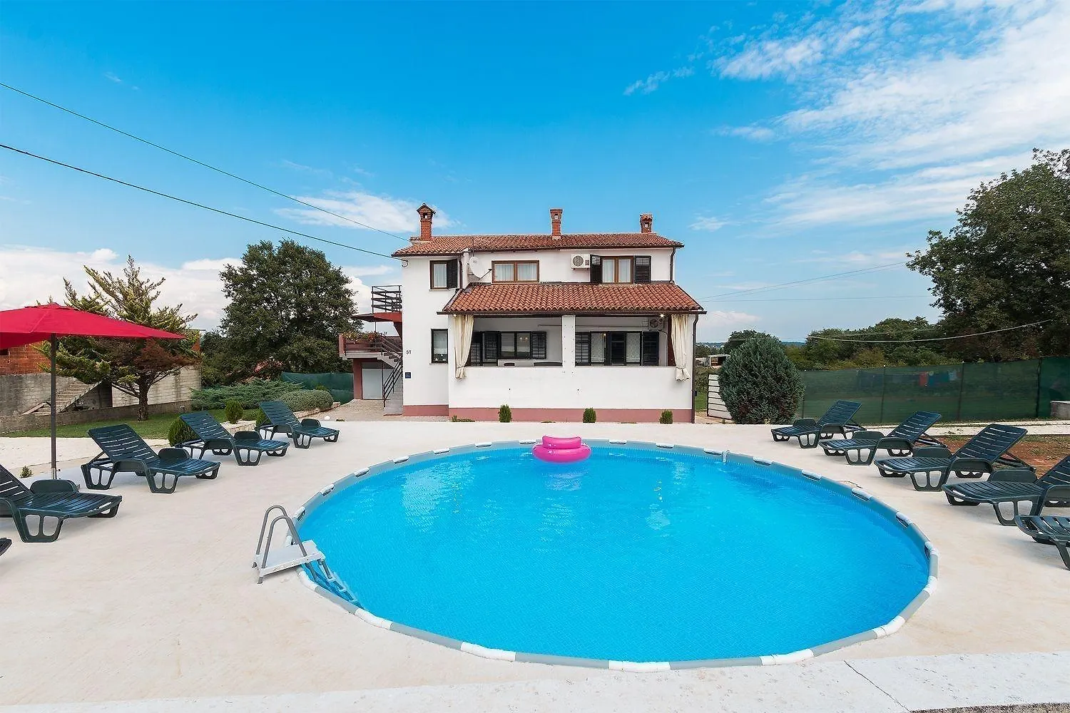Διαμέρισμα Wohnung In Sajini Mit Garten, Grill Und Gemeinsamem Pool Barban